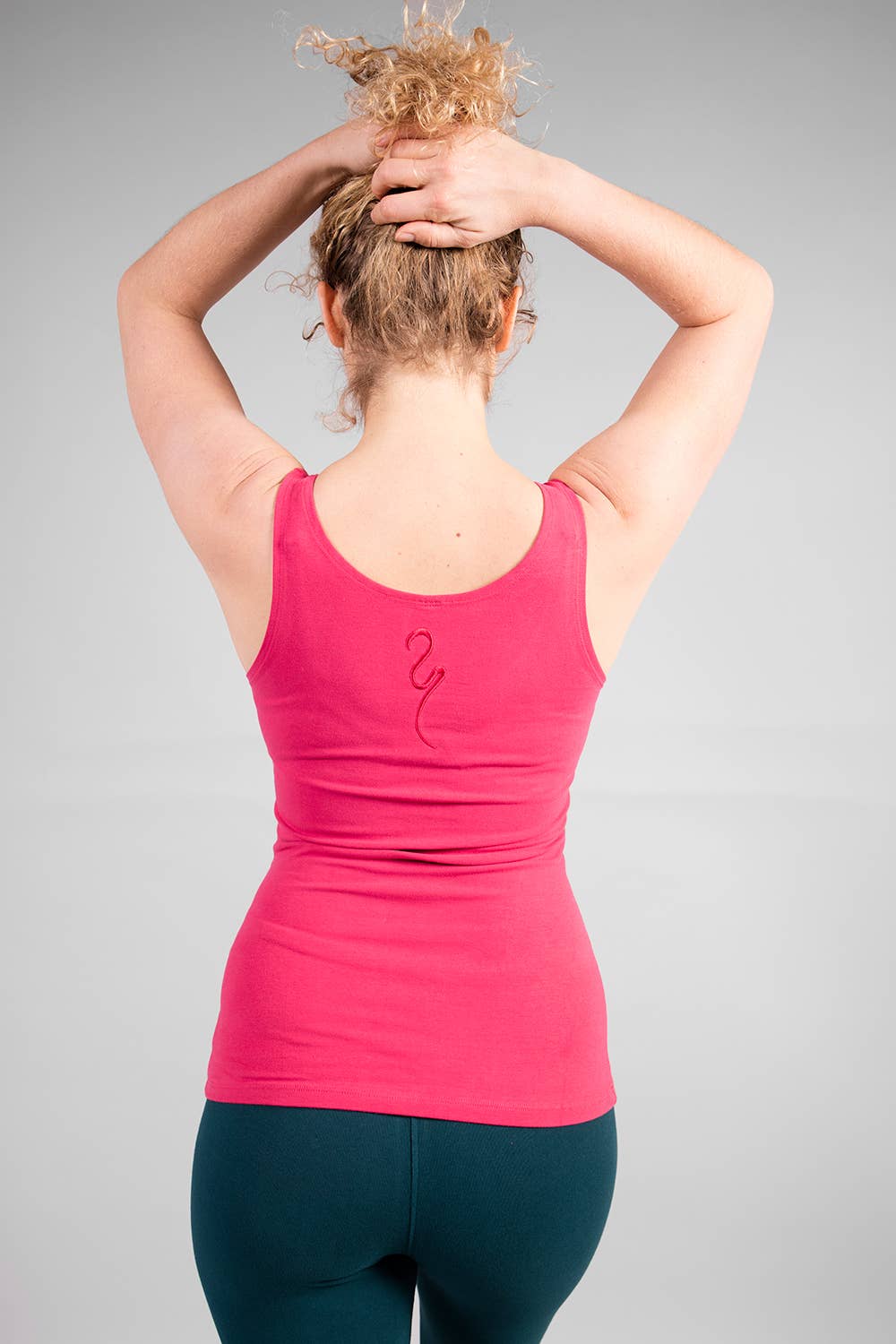 Sohang yoga top - Raspberry-Breath of Fire-2