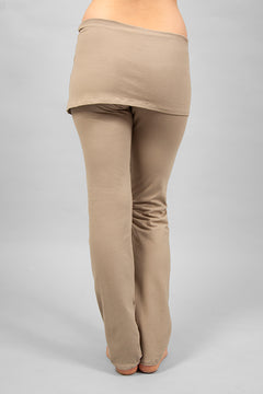 Yamala yoga pants - Taupe-Breath of Fire-4