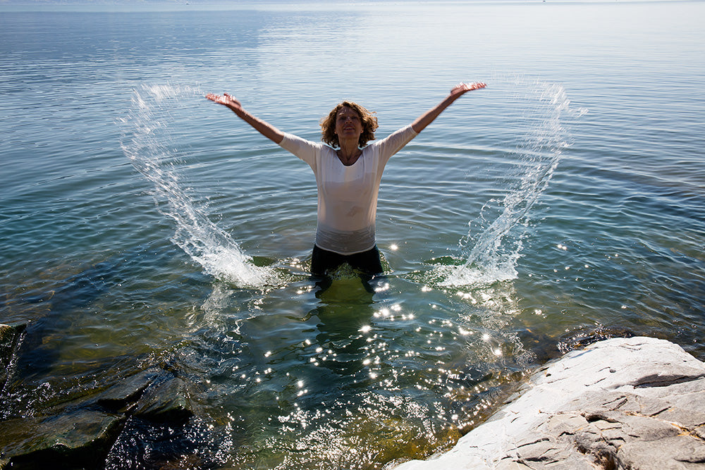 Bathe in the cold and release your stress! online training
