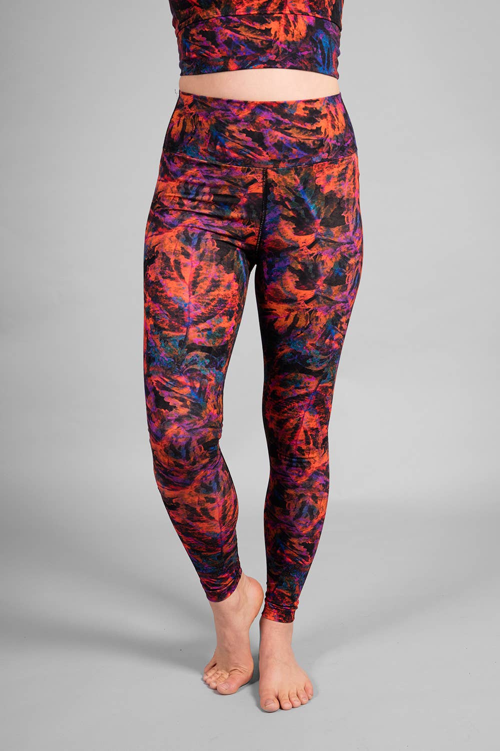 magic earth yoga leggings art maya rochat